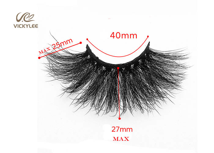 Russian Style Ultra Light 25mm 6D Volume Lashes Synthetic Fibers