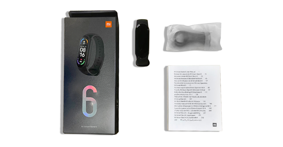 Original Xiaomi Mi band6 1.56 Inch Heart Rate Monitor Fitness Waterproof Sports Xiaomi Mi Band 6 Global Version 2021