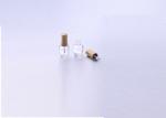15ml Clear Empty Nail Polish Bottle With Bamboo Caps You Can Costomize