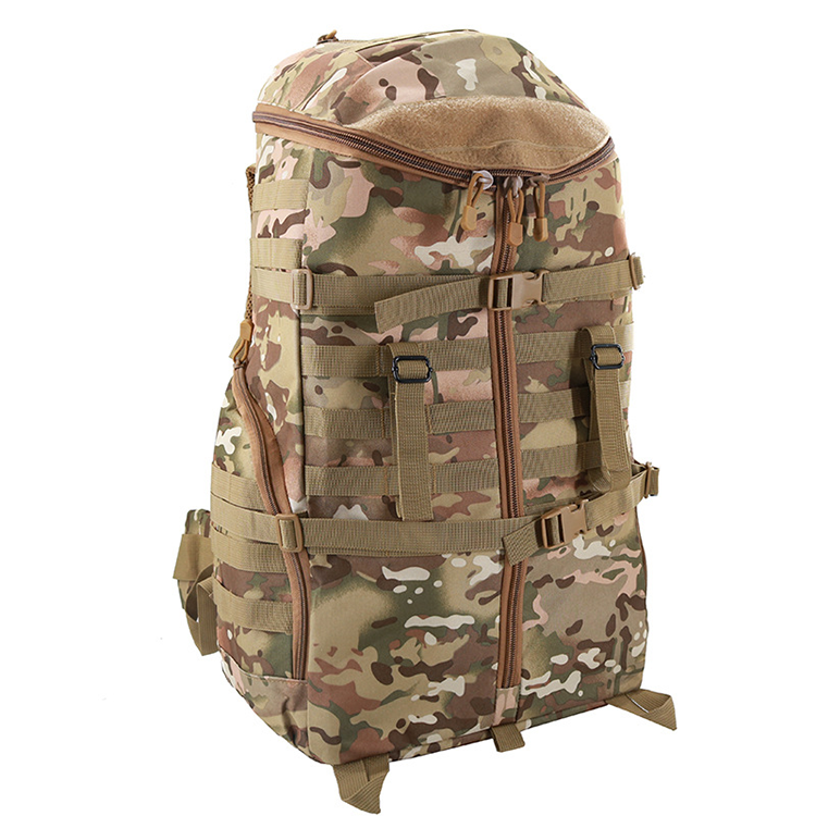 65L 900D Oxford Daysack Convenient Compartmentalized Design with PP Webbing and POM Buckle
