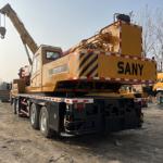 50T Used Telescopic Straight Boom Crane SANY STC500 58 Meters Lifting Height