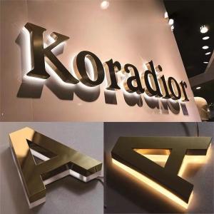 Wholesale Provide LED 3D Signboard for Luminous Stainless Steel Aluminum PC Acrylic 3D Letters from china suppliers