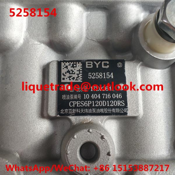 CUMMINS Genuine fuel pump 5258154 , 10404716046 , 10 404 716 046 , CPES6P120D120