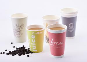Wholesale To Go Personalised Paper Coffee Cups With Lids For Party / Wedding from china suppliers