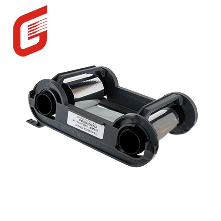 Compatible Silver Ribbon RCT017NAA for Evolis Primacy Zenius Printer in Silver Color