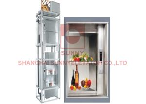 Wholesale ISO9001 PC Control 0.4m/S 630kg Kitchen Food Service Elevator Lift from china suppliers