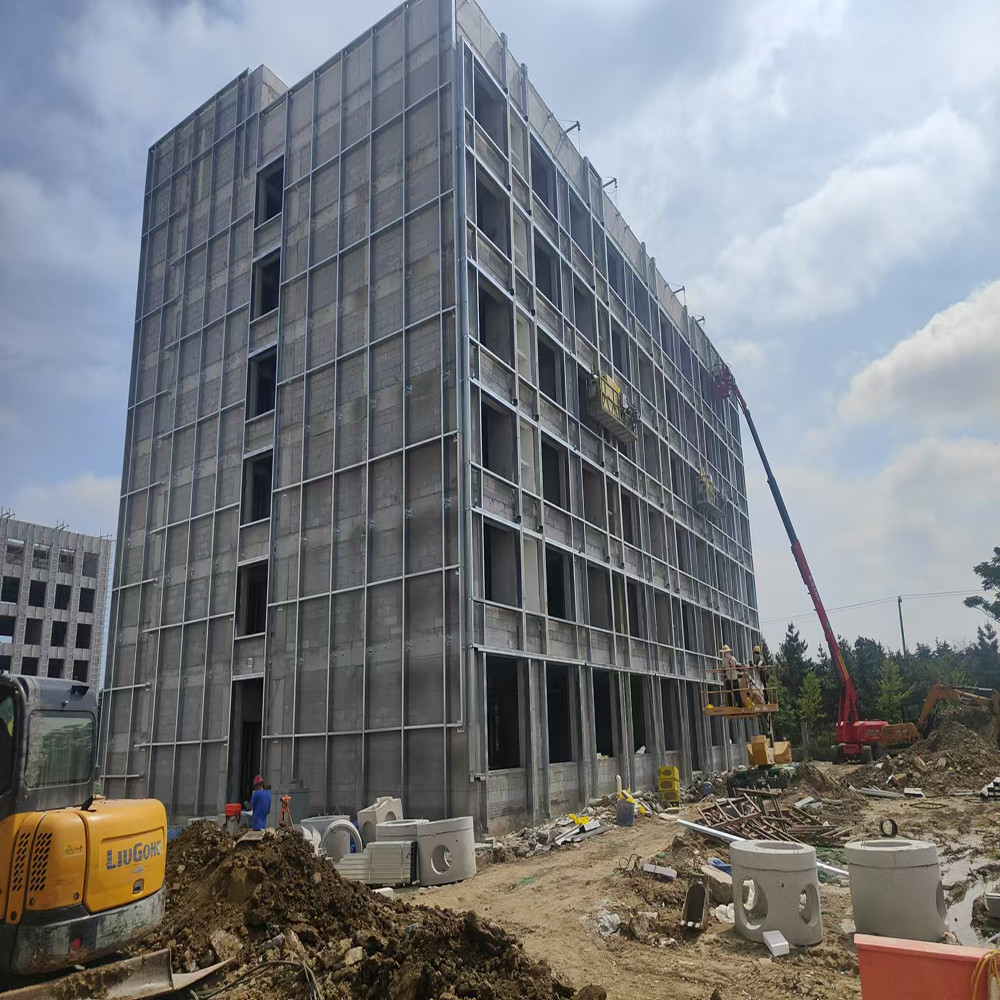 Environmental Multi Storey Steel Building Flooring Steel Deck Construction