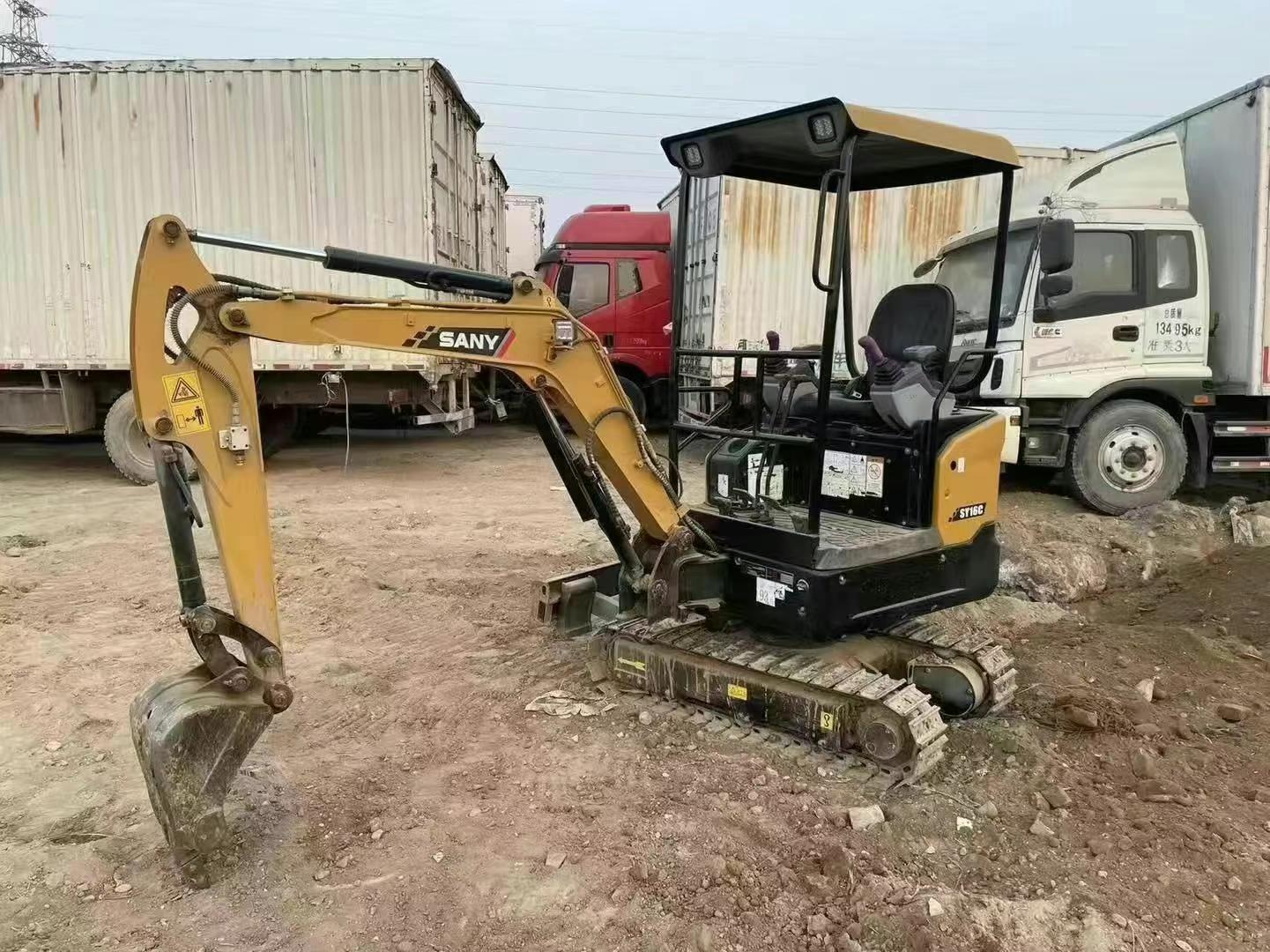 Used 2021 SANY SY16C Mini Excavator | 1.6T, 3,000+ Hours | CE/ISO, Landscaping, Utility