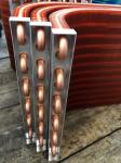 Refrigeration Heat Pump Condenser Coil Micro Channel Water Cooled