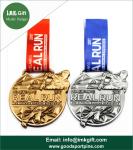 Custom High Quality Lanyard Metal Medal for Sport ,High Quality Enamel Metal