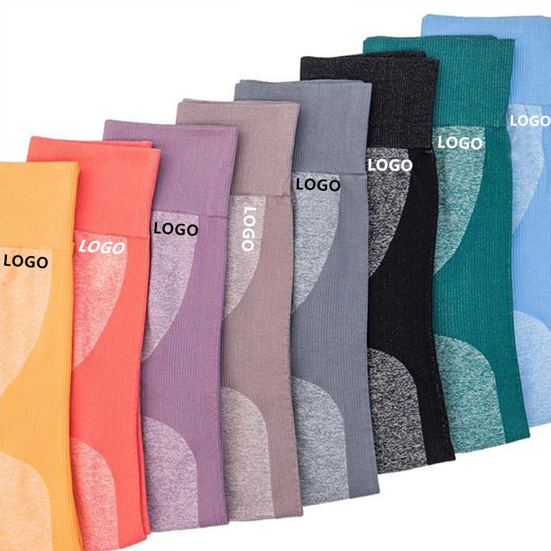 [Free Sample] Yoga wear girls Women Pants Leggings Apparel Processing Services Slight Customize