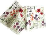 Vintage Decoupage Floral Paper Napkin Tissue For Dinner Party