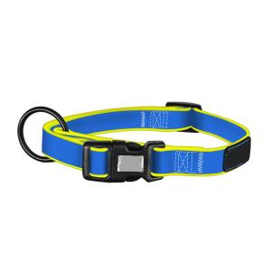 Wholesale PVC Nylon Waterproof Soft Rubber Dog Collars For Small Medium Large Dog Pet Cat from china suppliers