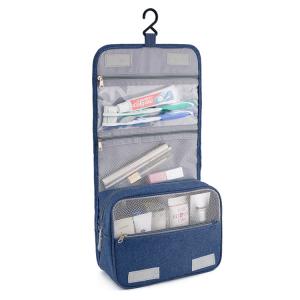 Wholesale Mens Foldable Cosmetic Bag Organizer Hanging Travel Toiletry Bag from china suppliers