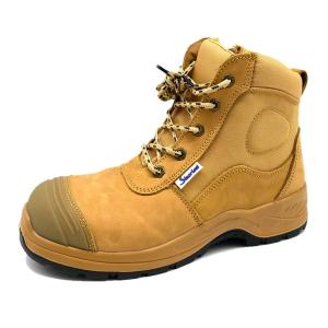 Wholesale Yellow Security Work Boots Industrial Nubuck Leather Boots With Steel Toe from china suppliers