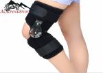 Adjustable Knee Fixation Brace / Neoprene Knee Brace Dual Purpose Black Color