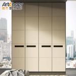 Modern Wood Style PANEL Wardrobe Closet for Bedroom European Design and