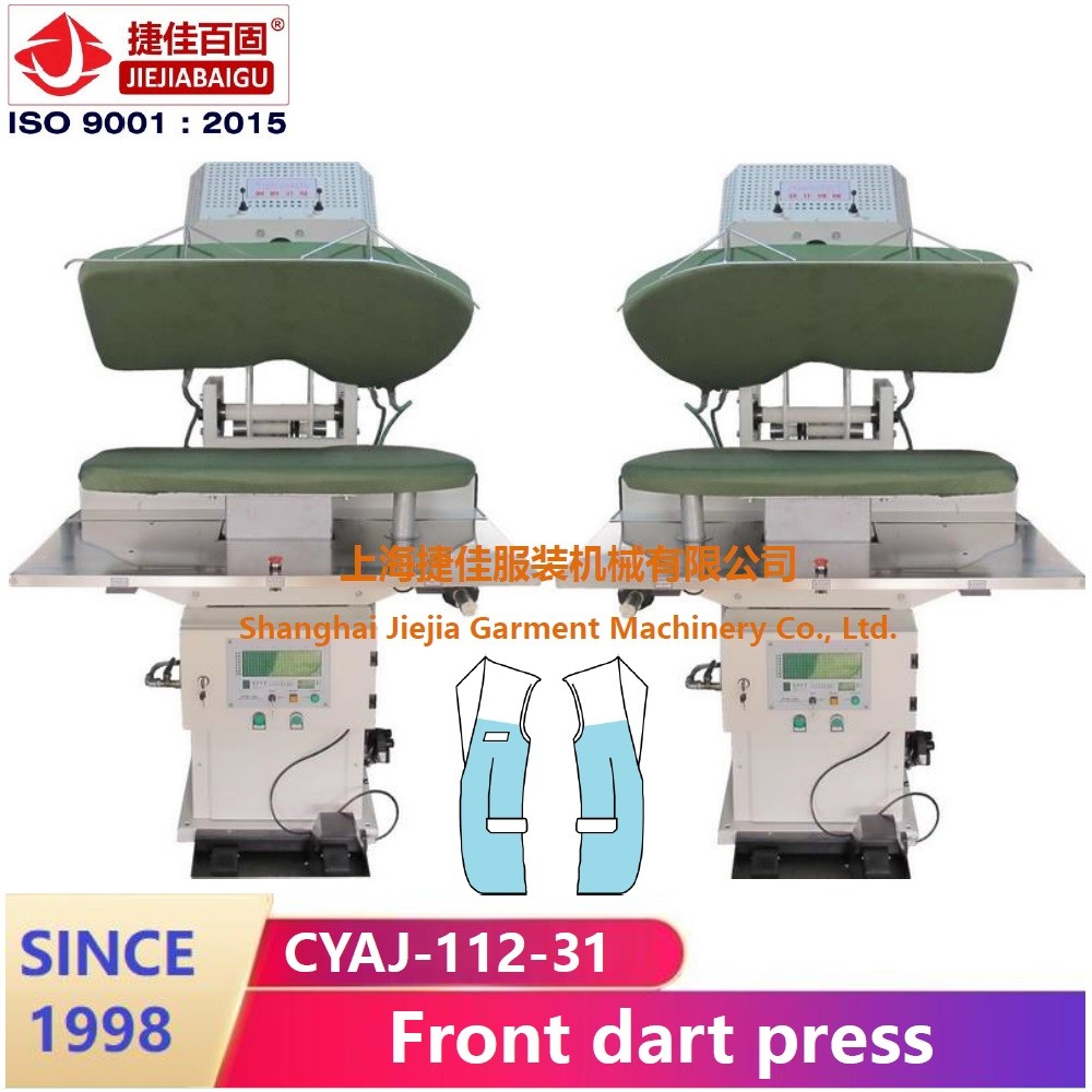 Suit Jacket Cloth Press Machine Vertical Front Dart