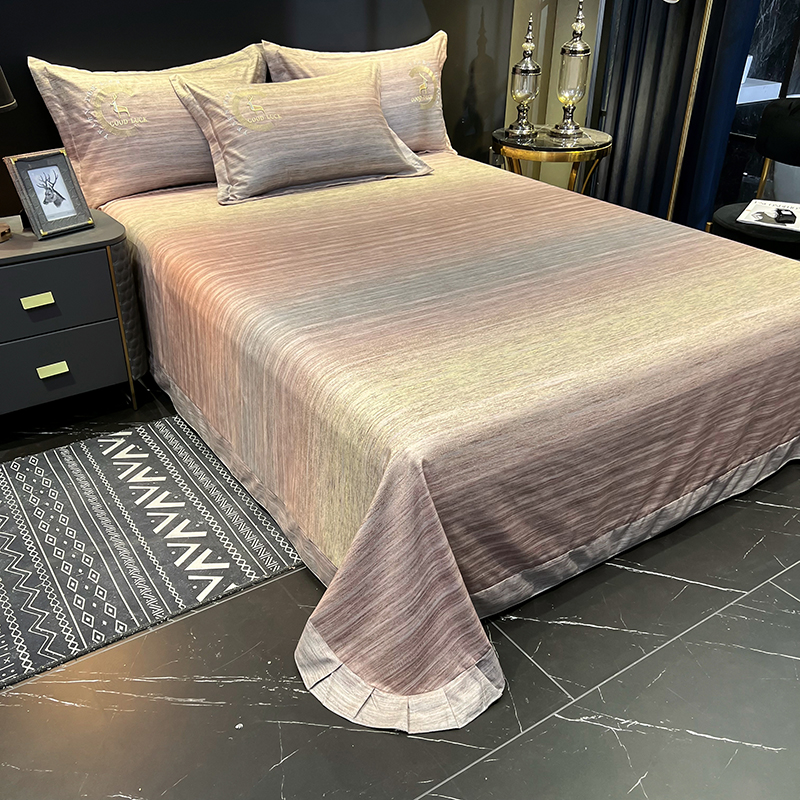 Luxury Home Textile Egyptian Cotton Bedding Sets With Matching Curtains for King Size Bed
