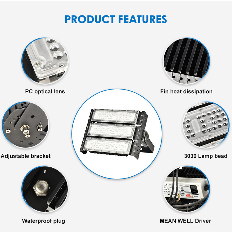Outdoor 100w 200w Flood Light Led 2700K-6500K ODM