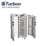 Stainless Steel Full Height Gate 24V Security Full Height Turnstile Gate