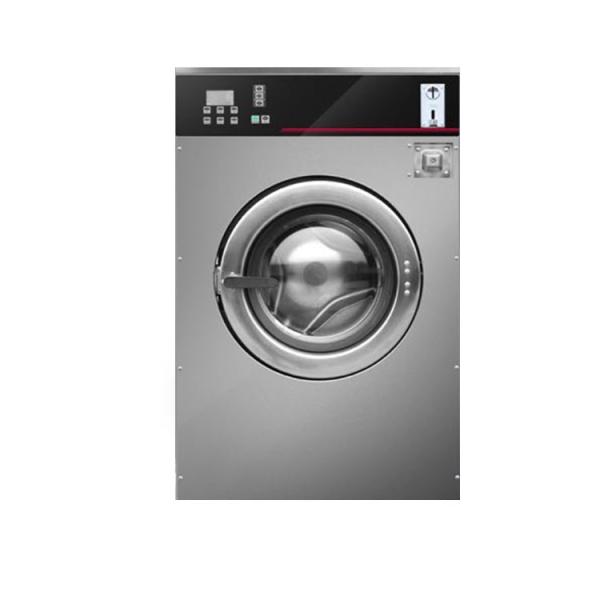 Stainless Steel Fully Automatic 15kg Card/Coin Operated Commercial Washing