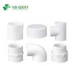 Pressure Rating Pn16 PVC Pipe Fittings Sch40 for Water Supply Lateral 90°Tee at