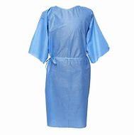 Wholesale Standard SMS Disposable Facial Gowns Disposable Scrub Suits Blue Color 50gsm - 70gsm from china suppliers