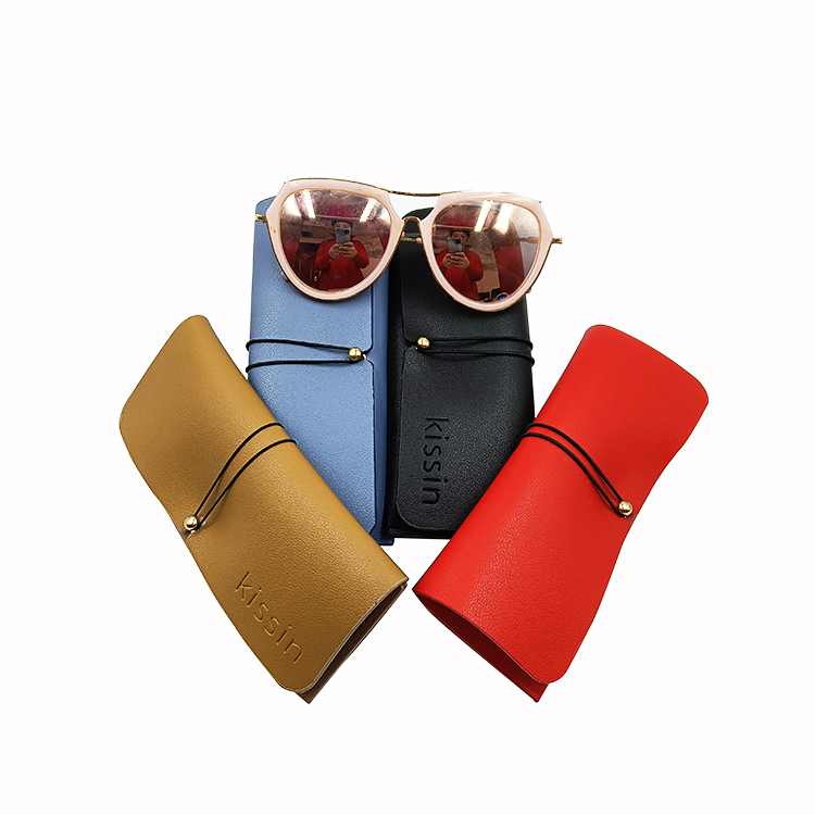 Deluxe Customizable Foldable Eyeglass Case Popular Easy To Carry