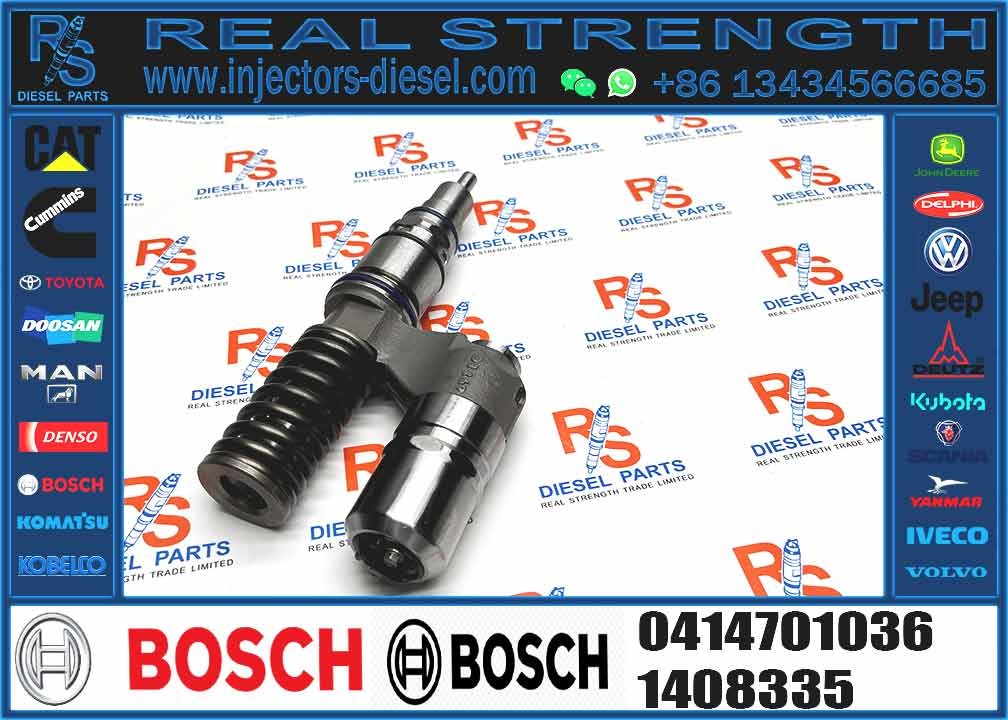 Excavator Injector 0414701036 1730888 1730800 0414701061 for Diesel Engine Parts Nozzle Assembly