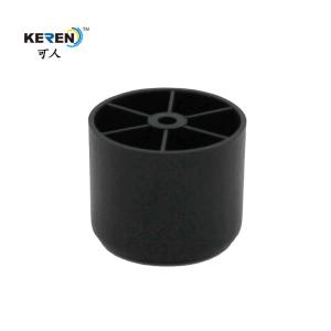 Wholesale KR-P0159 Smooth Round Furniture Legs , 50*45*40mm Plastic Bed Frame Feet Quick Install from china suppliers
