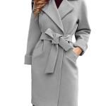 Fashion Wholesale Ladies Wool Plus Size Design Long Jackets Coats Casual Jacket