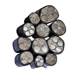 Wholesale Aluminum 5 Core XLPE Insulated PVC Jacket Low Voltage Power Cable from china suppliers