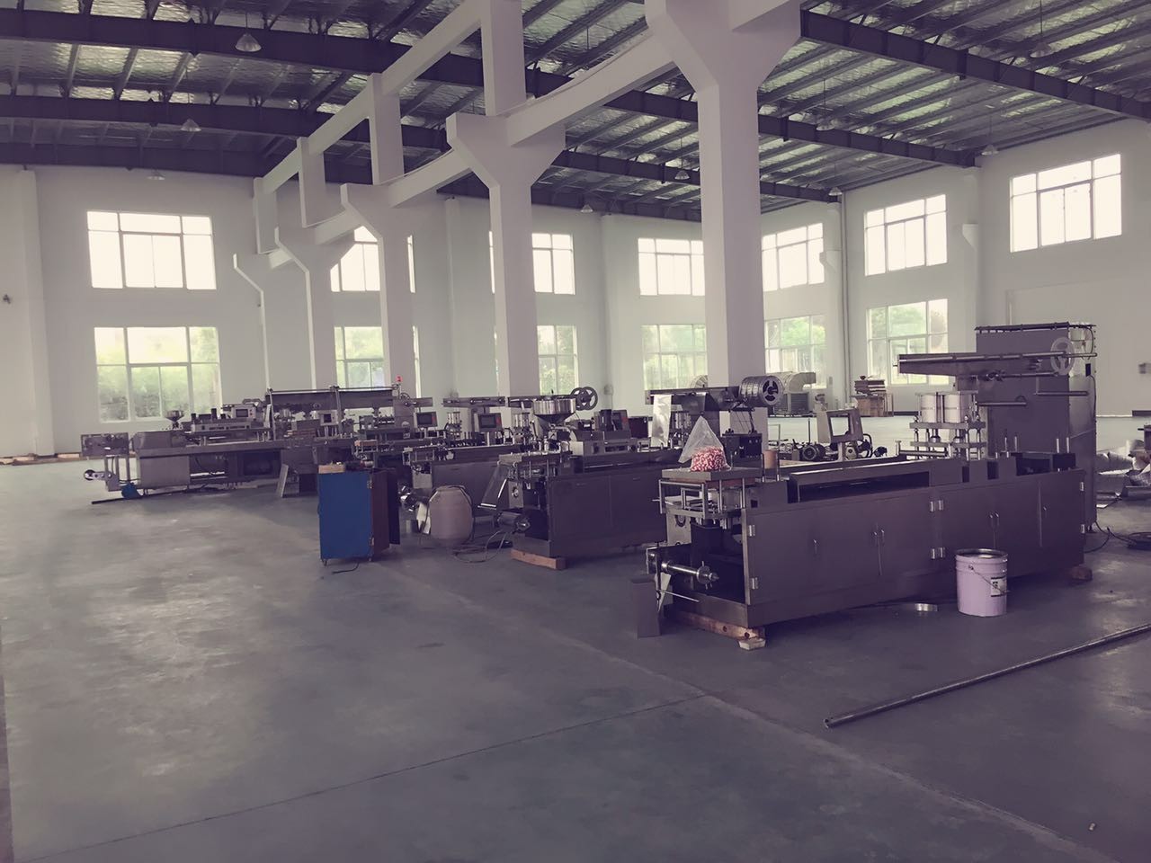Servo Motor Alu Plastic Automatic Blister Packing Machine Tablet Blister Machine