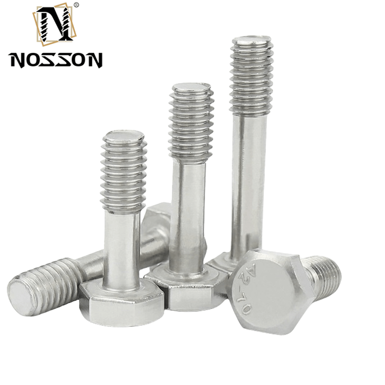 Sliver Finish Customized Stainless Steel A2 AISI 303 316 Alloy Steel Hex Socket Head Captive Panel Screws for Industrial Applications