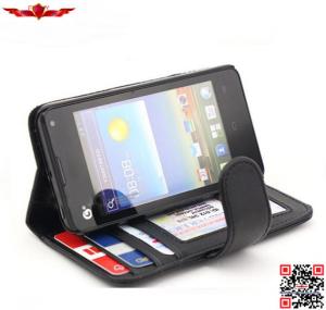 Wholesale New Durable Dirtproof/Shockproof PU Flip Leather Cover Case For HUAWEI Ascend G630 from china suppliers