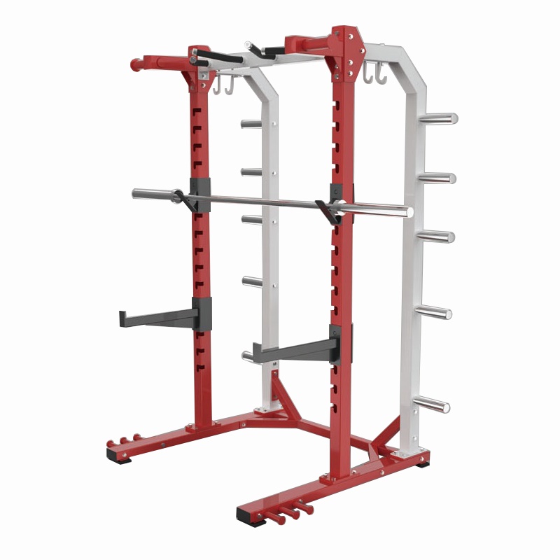 Multi-Functional Foldable Steel Power Cage Squat Rack Home Gym Equipment for Bodybuilding Training Bench & Racks