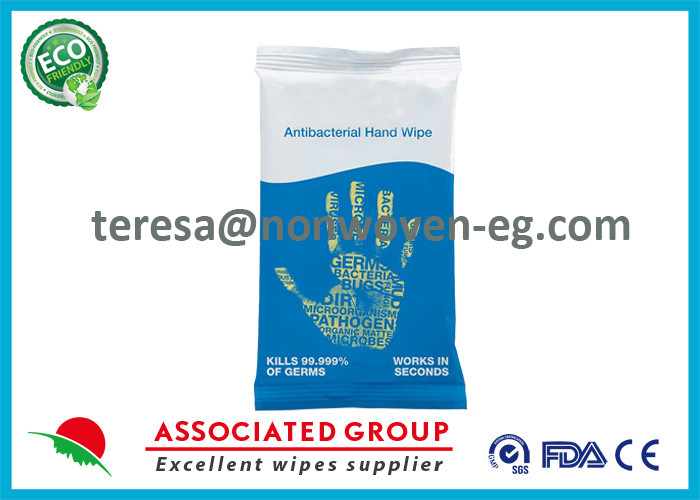 Baby Antibacterial Wet Wipes Individual Packets Aloe Barbadensis 24 Months Shelf Life