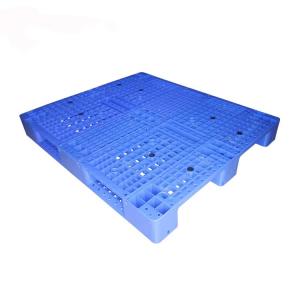 Wholesale 1300x1100 Injection Molded Plastic Pallets Rackable HDPE 3 Runners from china suppliers