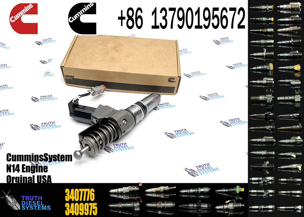 3411760 3411761 3411763 Shantui Sd22 Bulldozer Parts N14 Injector 3087807 3411765 3411766 3411767