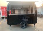 Outdoor Burger Factory Catering Mobile Fast Food Trailer With Stainless Steel