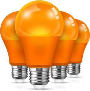 Wholesale Amber Glow LED A19 Light Bulbs For Enclosed Fixtures 360-Degree Beam Angle E26 Base from china suppliers