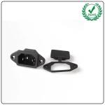 Lz-14-1 Ac Power Socket Iec C14 3 Solder Pin Male 10a 15a Rating 250vac Rating