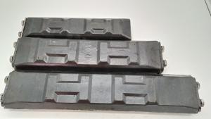 Wholesale Excavator Rubber Track Pad 200mm 300mm 400mm 500mm 600mm Rubber Track Pad Shoes for Excavators from china suppliers