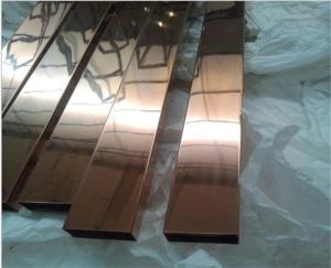 Wholesale Black Stainless Steel Pipe Tube Mirror Finish 201 304 316 For Handrail Balustrade Ceiling Decoration from china suppliers