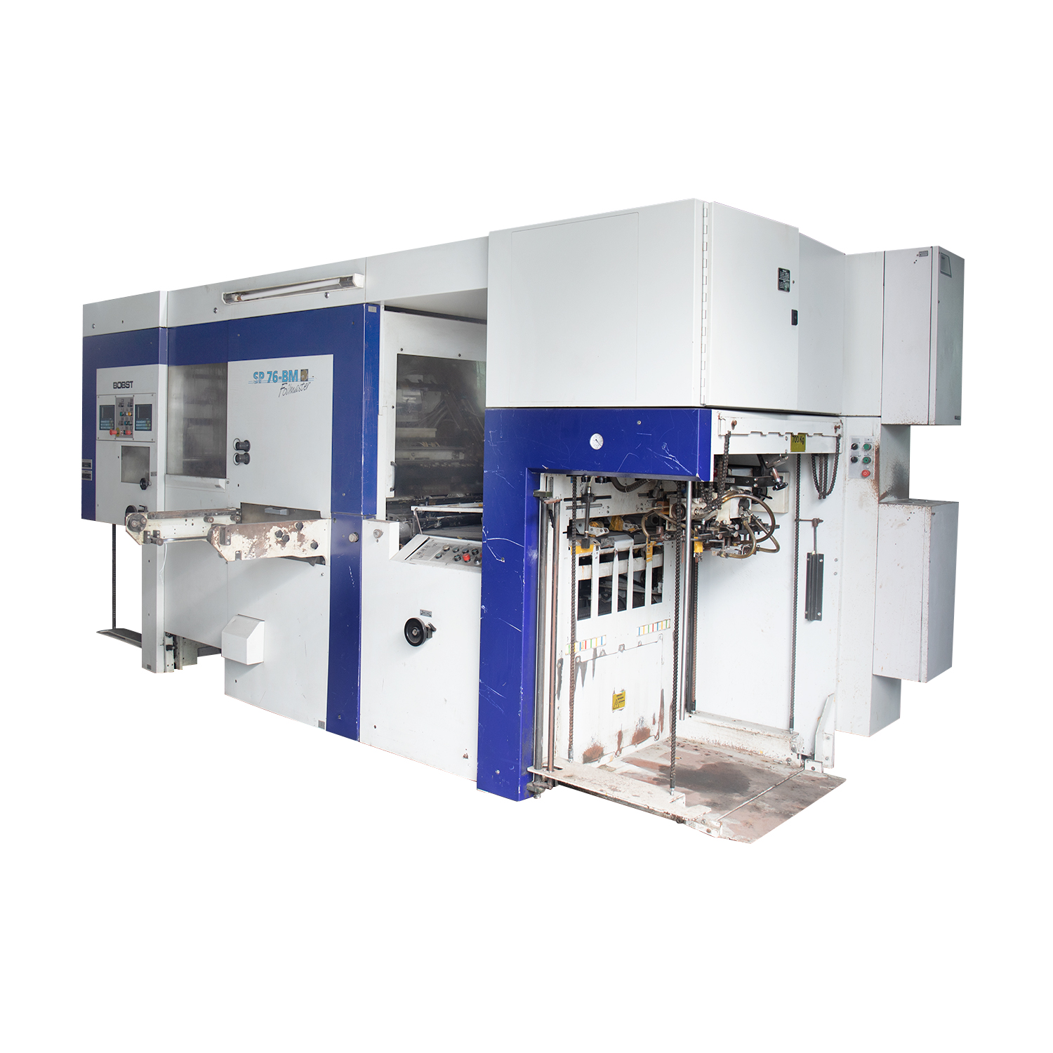 12000 KG Fully Automatic 760 Boster Die Cutting Machine Bronzing Machine with Online Support