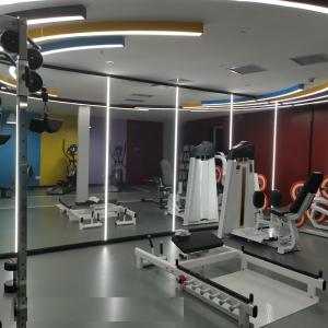 Wholesale Gym Large Frameless Glass Mirrors Rough Edge For Dancing Room from china suppliers