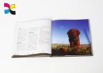 Durable Pu Leather Cover Custom Printed Journal Books Sewing And Edition Binding
