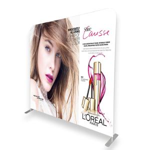 Wholesale Easy Setup Trade Show Banner Stand Tension Fabric Banner Stand Steel Plate Base from china suppliers