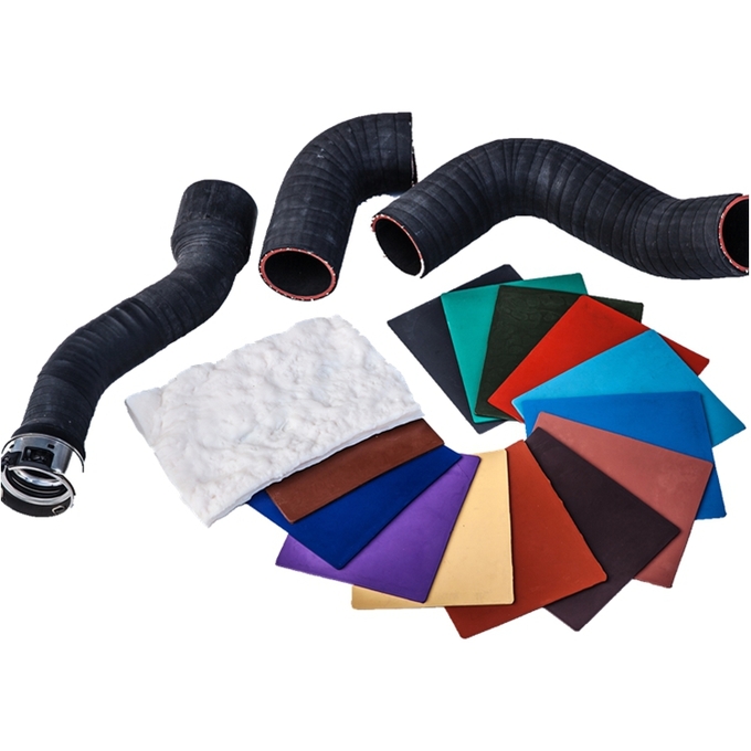 Wear Proof Eco Various Colors FKM Rubber Compound For Rubber Hoses Gaskets Turbo Chargers Fuel Hose 3